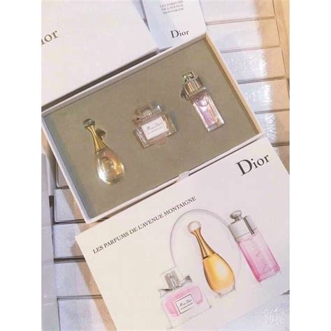 set nước hoa dior mini 3 chai|Gift Set Dior Les Parfums Iconiques 3 Chai Nước Hoa Mini.